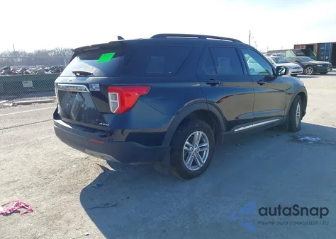 2021 Ford Explorer Xlt из США, поврежденный, VIN 1FMSK8DH1MGA87630